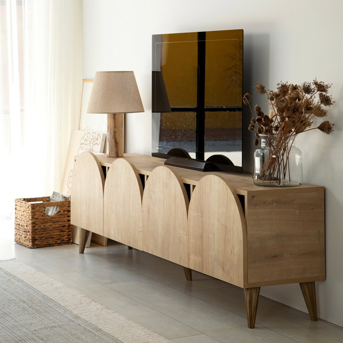 Hanah Home Mesta - Sapphire Oak v2 Soporte para TV Roble Hanah Home Mesta - Sapphire Oak v2 Soporte para TV Roble